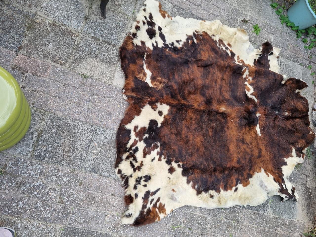 Vloerkleed koeienhuid