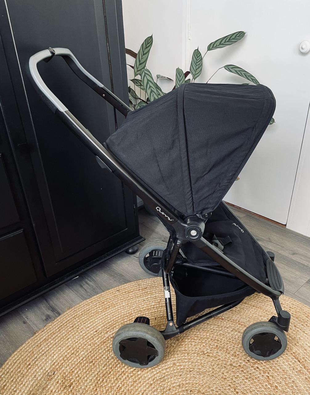 Quinny Xpress plus buggy kleur zwart