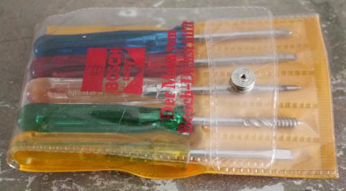 Bosch kleine schroevendraaierset-5 stuks