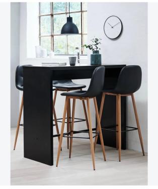 Bartafel zwart