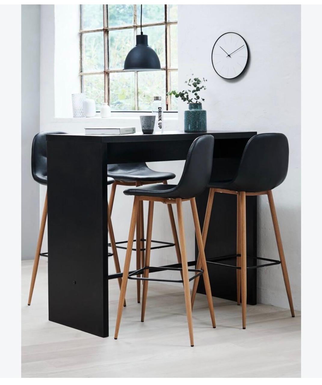 Bartafel zwart