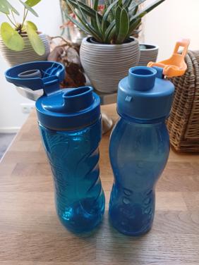 NIEUWE waterflessen, bidons o.a. Sistema 800 ml (blauw)