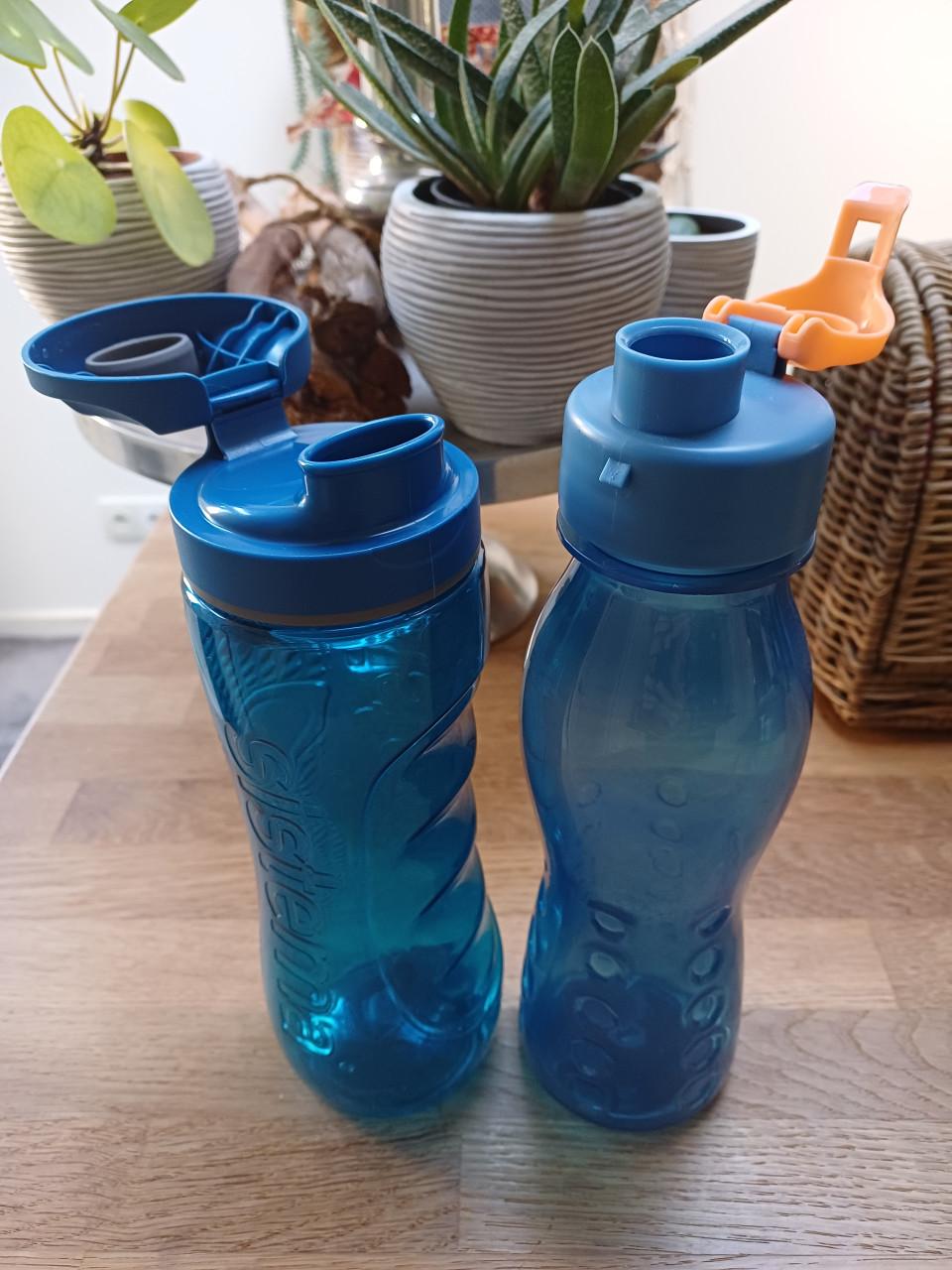 NIEUWE waterflessen, bidons o.a. Sistema 800 ml (blauw)