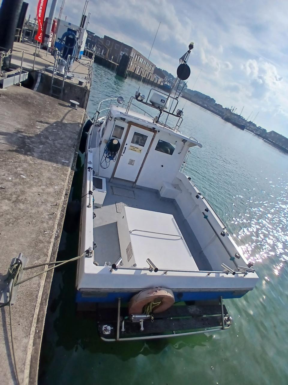 Visboot diesel inboort volvo penta AD41A 200pk!