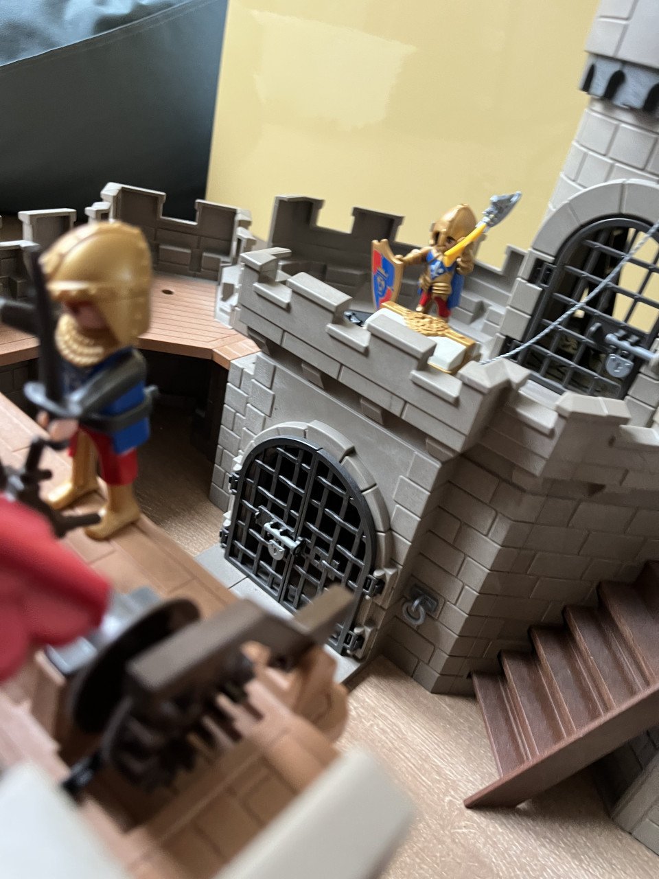 Playmobil ridder kasteel met extra poppetjes
