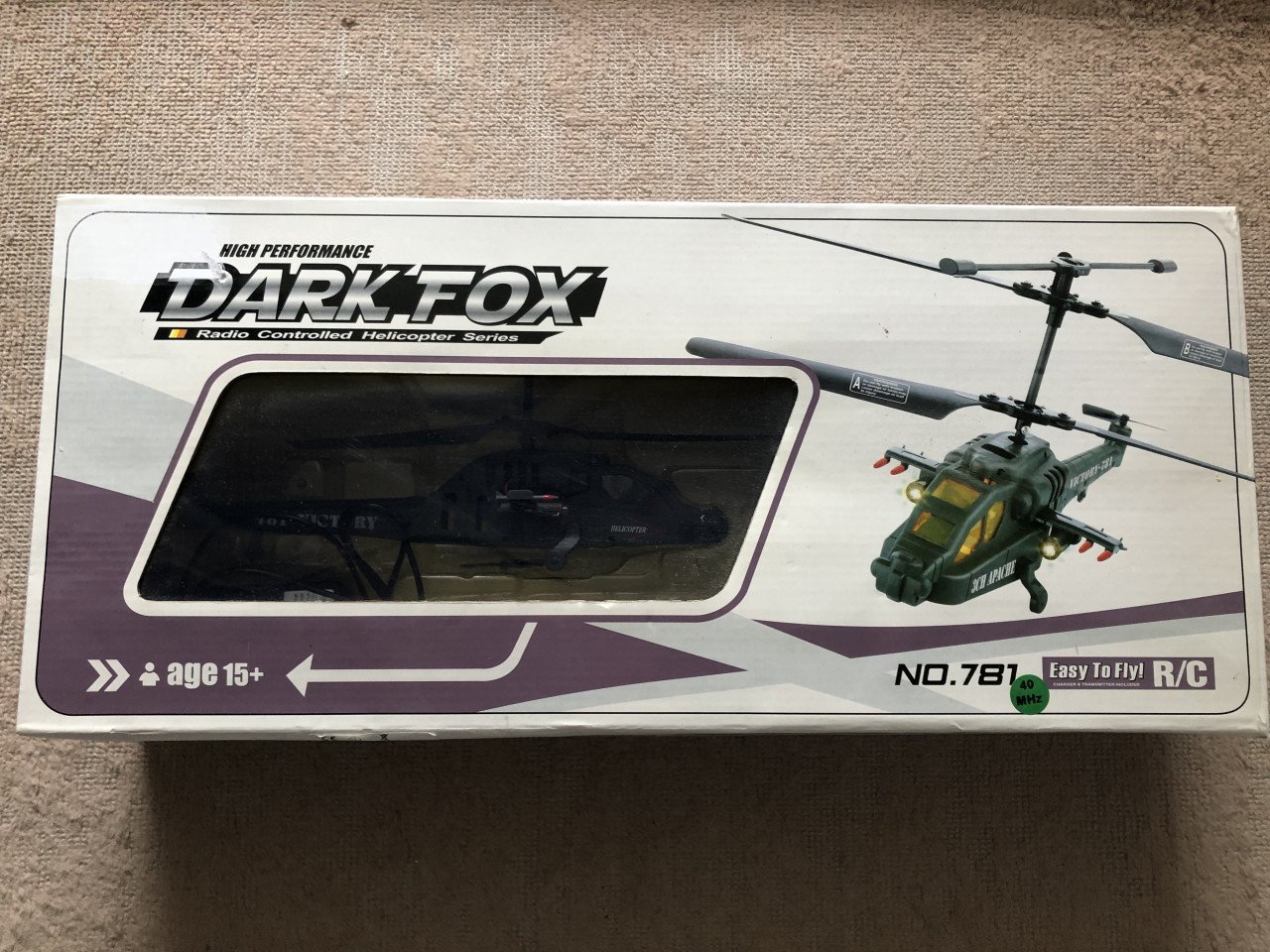 Radiografisch bestuurbare helicopter NIEUW