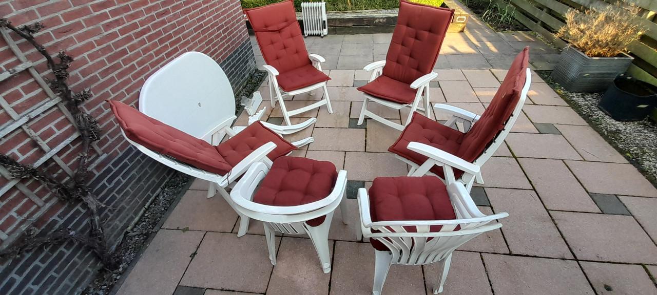 Gratis af te halen, complete Hartman tuinset