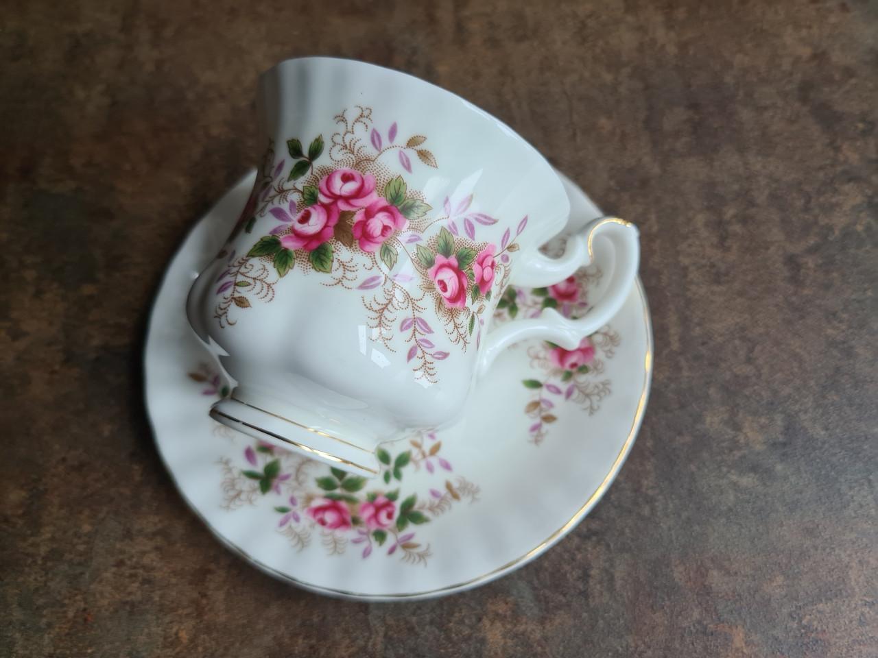 Royal Albert Lavender Rose kop en schotel