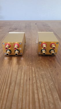 Voorversterker volume kanaal fijnregeling links en rechts