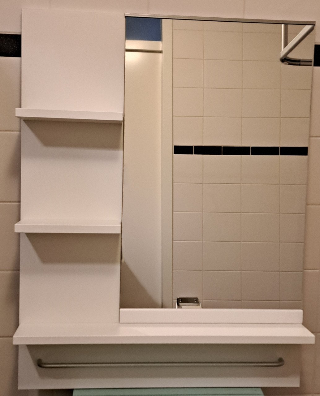 Mooie badkamerspiegel Lillången van IKEA