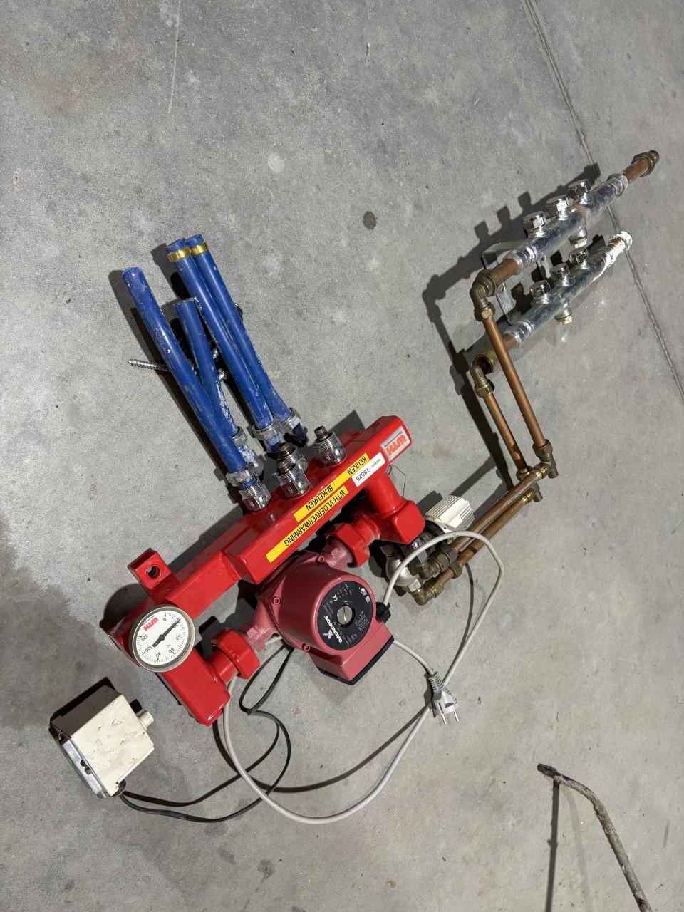 Verdeler vloer verwarming