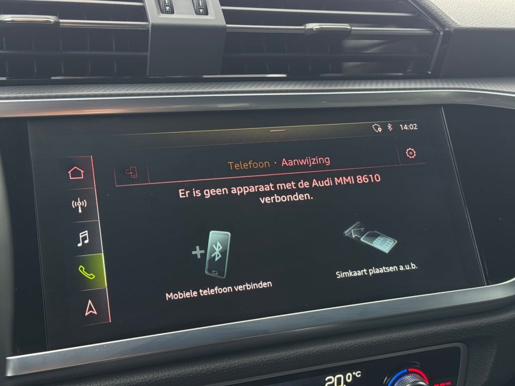 Audi Q3 sportback 35 tfsi s-line 3x * matrix led * camera * leder / alcanta