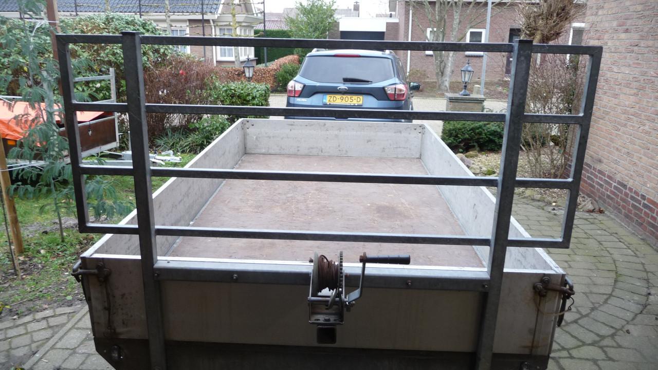 TE KOOP PLATEAUWAGEN merk ANSSEMS met KENTEKEN