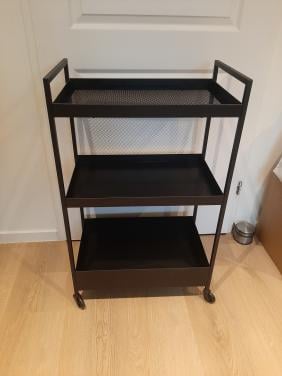 Keukentrolley ikea zwart