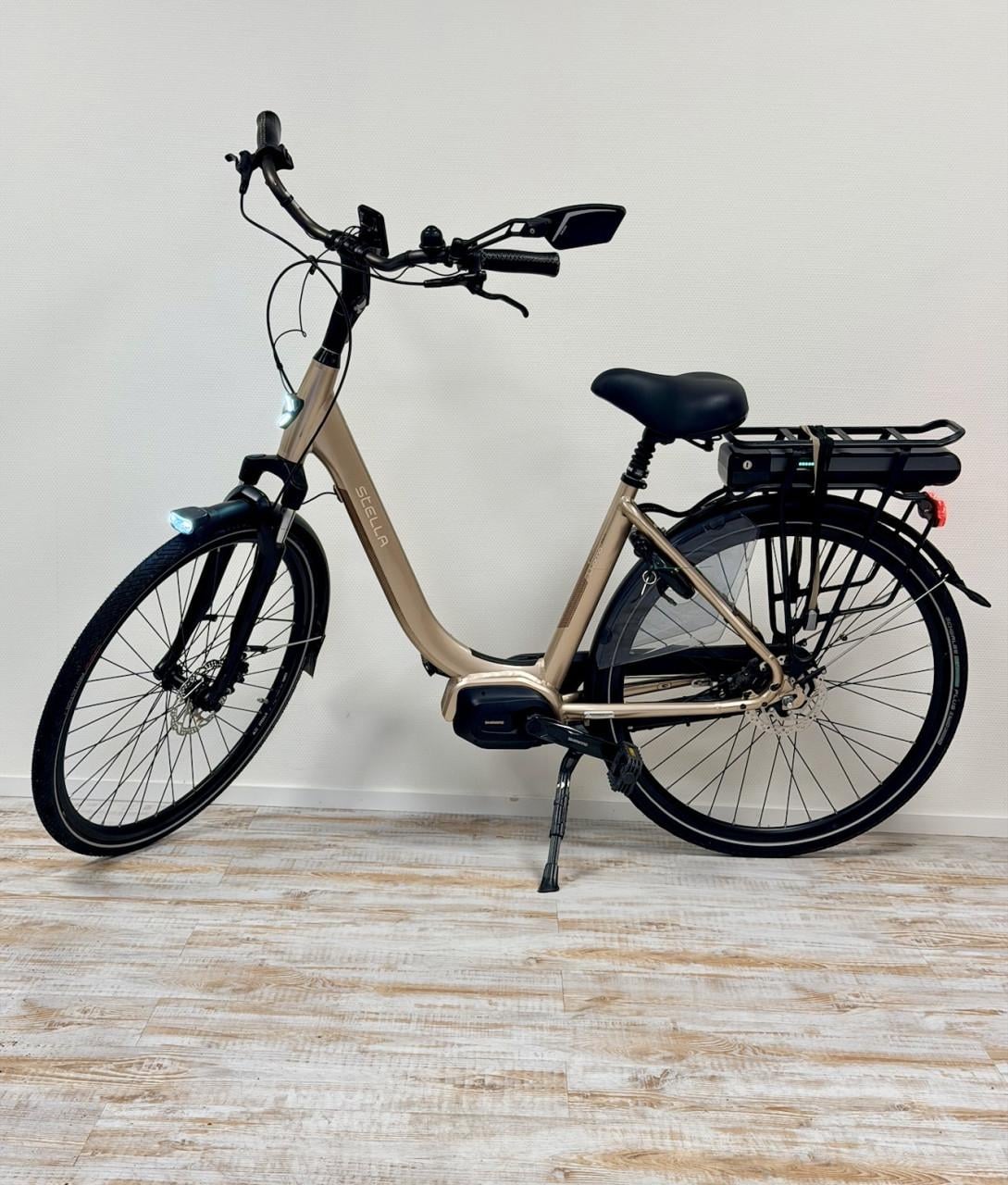 Stella Livorno Gold middenmotor Shimano Steps Automaat 504Wh