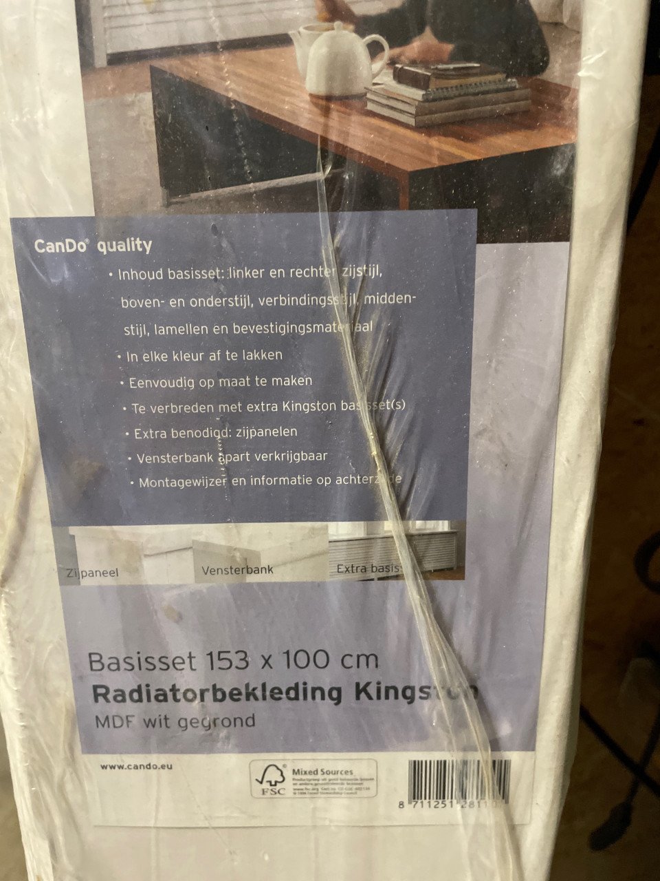 Radiator ombouw