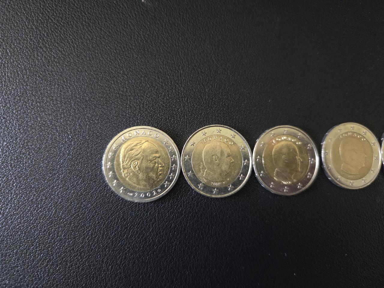 2 euro munten, Monaco