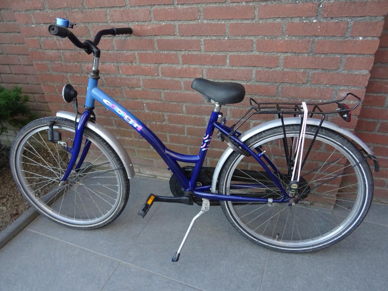 Meisjesfiets 18 inch en 24 inch.  Prijs 24,50 per fiets.