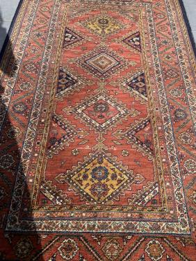 ✨Super Leuk Handgeknoopt Vintage Vloerkleed Louis de Poortere✨