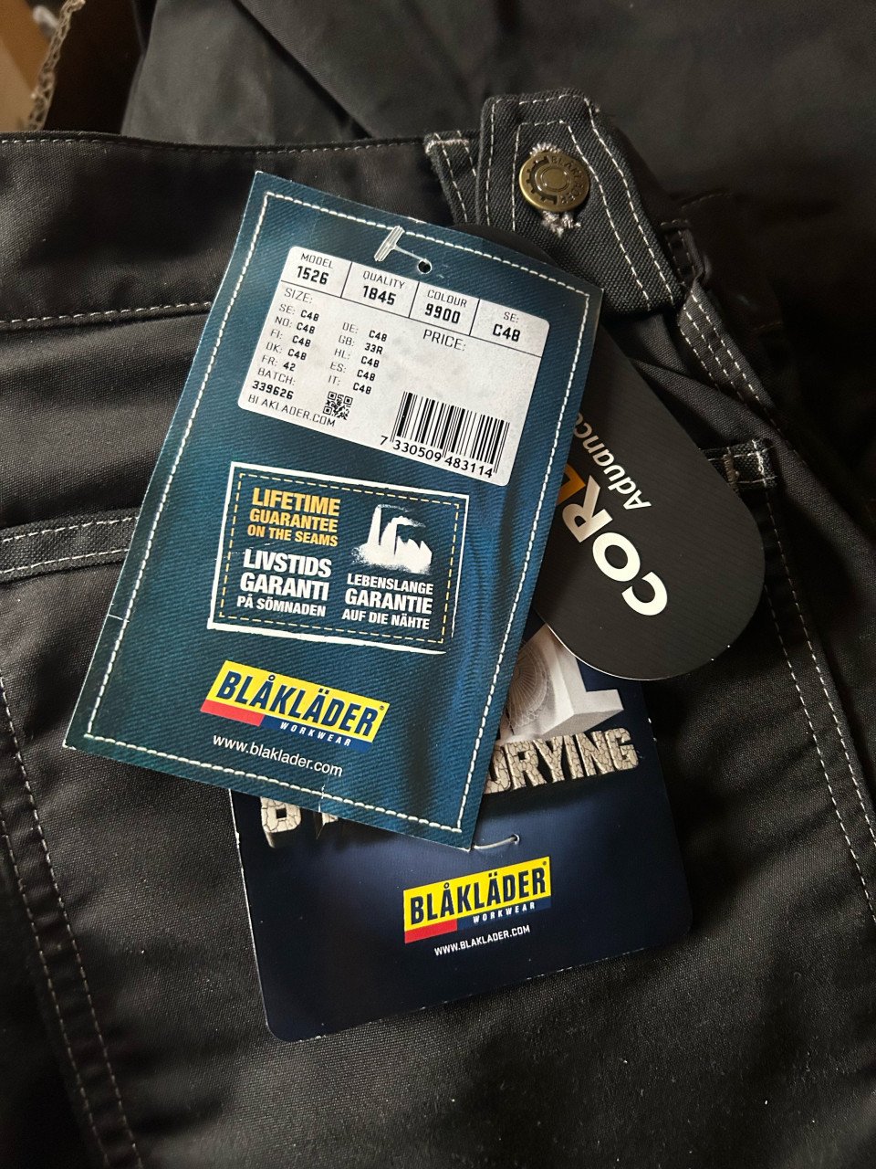 Nieuwe BLÄKLÄDER werkkleding # VANAF 30€ # – diverse modellen en maten