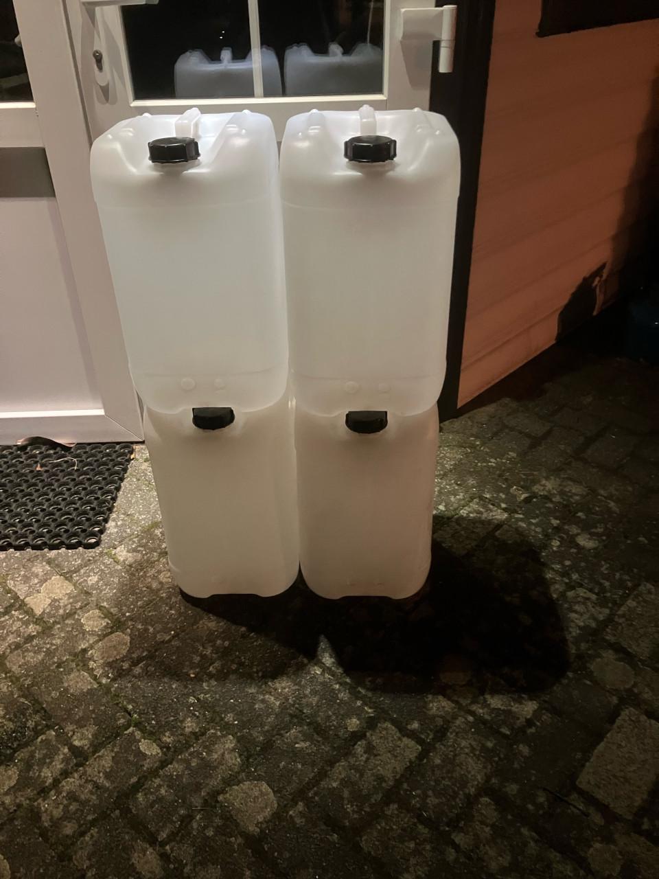 25 l jerrycans ideaal voor benzine