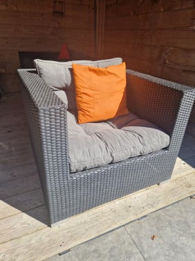 Loungestoelen 4x