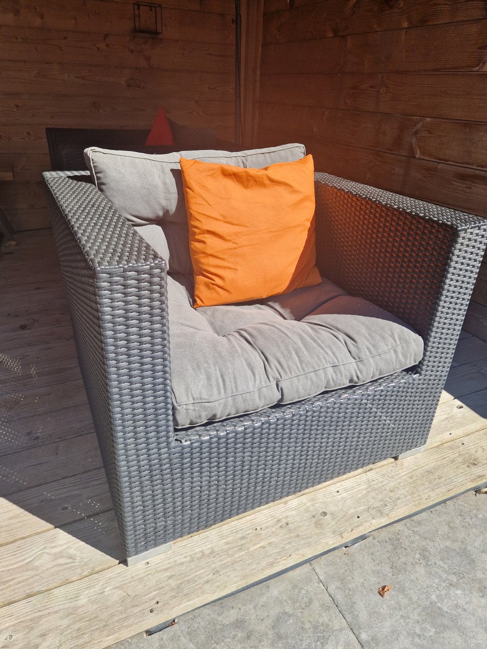 Loungestoelen 4x