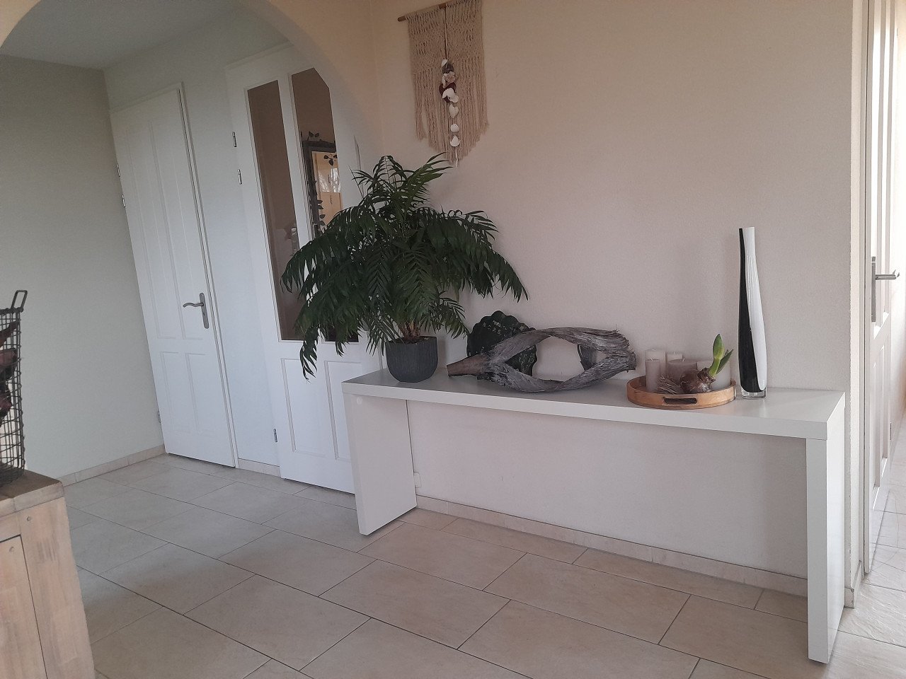 Prachtige Side tabel 190 36 x 74H ( in goede nette staat )