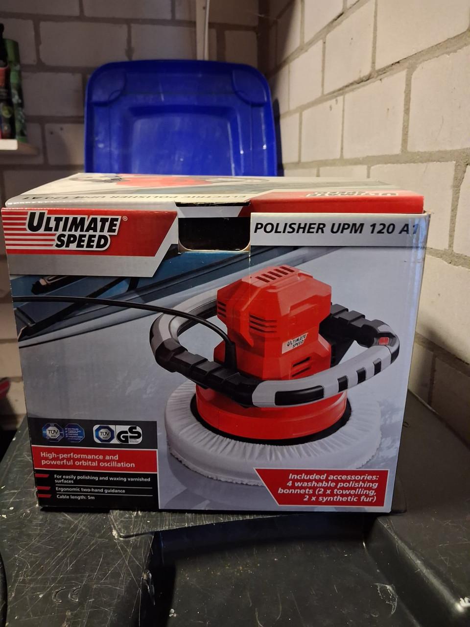 Poetsmachine voor auto/camper