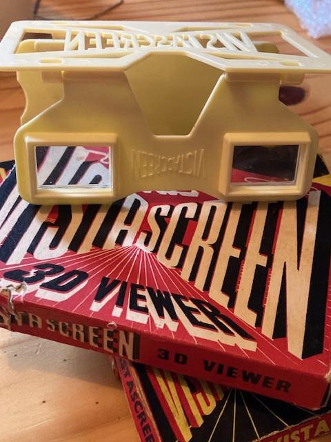 3D VistaScreen vieuwer(tje) met fotoboekjes / Het vormenspel Tangram