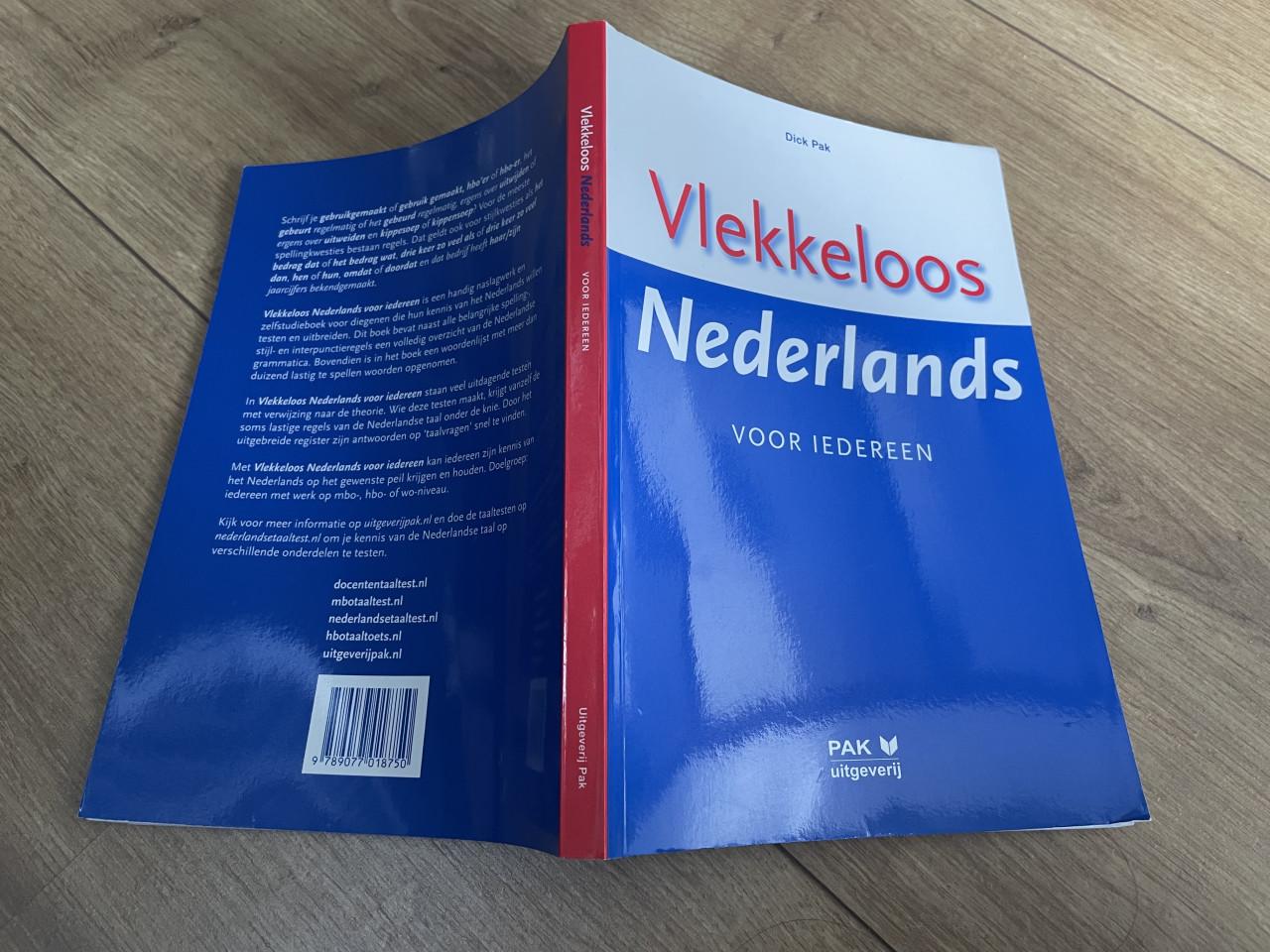 Nieuwe leerboek vlekkeloos Nederlands voor iedereen