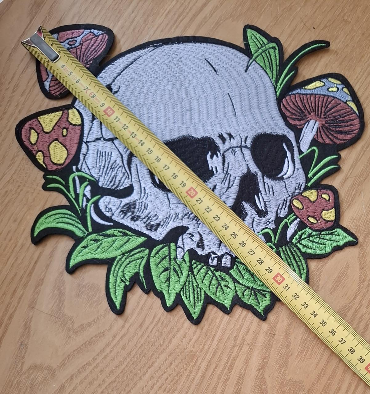 Grote Strijkpatch Skull