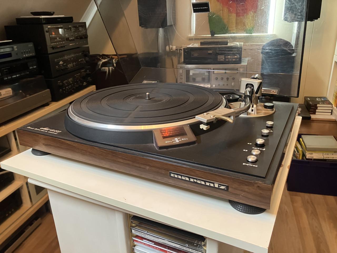 Marantz 6150 direct drive platenspeler houtfineer prachtig origineel