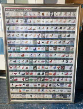 Vitra Design Museum Collection stoelenposter