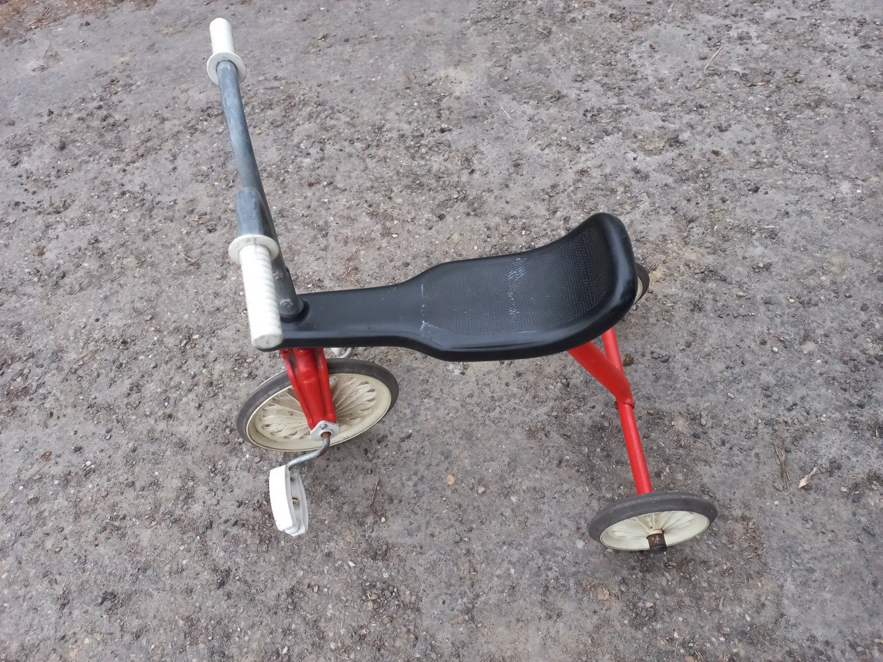 Driewieler oltimer uit 60 jaren