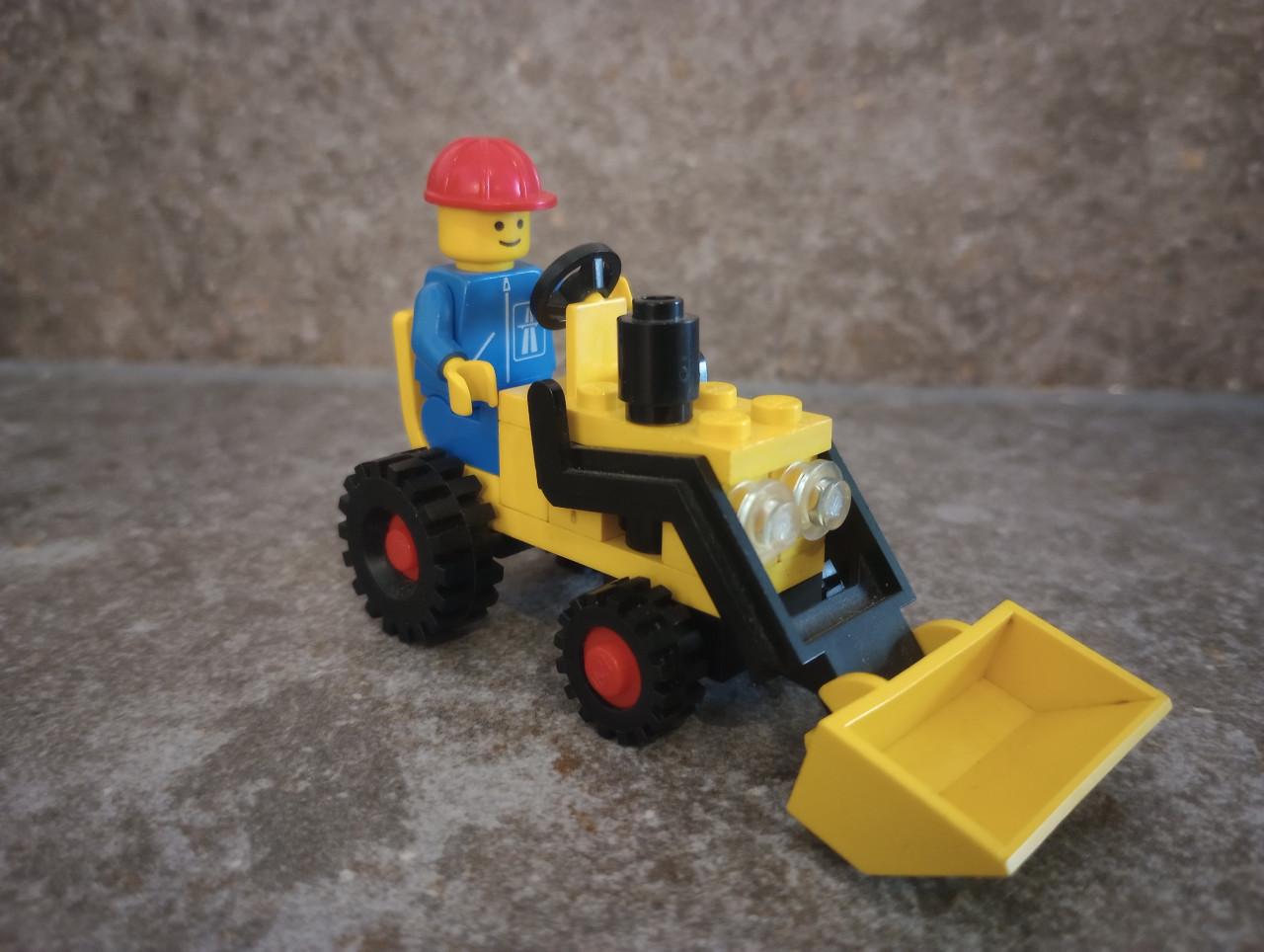 Lego 6603 Shovel Truck (2x)