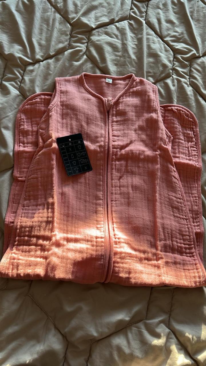 Meyco Baby slaapzak 90 cm Rose