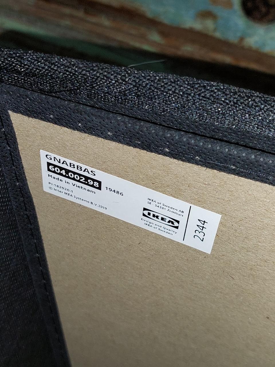 2 Bamboe Ikea opbergboxen