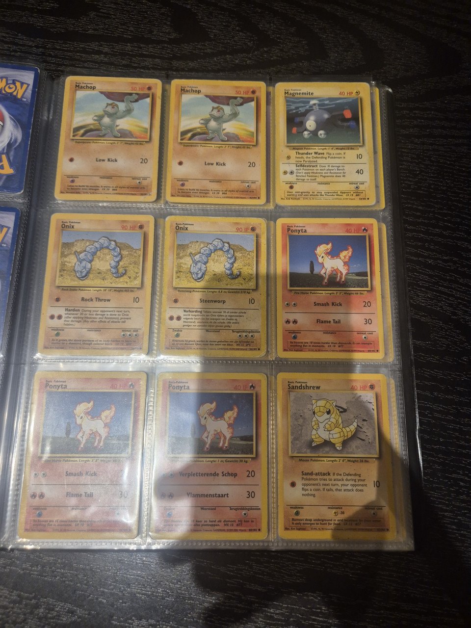 2 Pokemon mappen 1999 oude kaarten