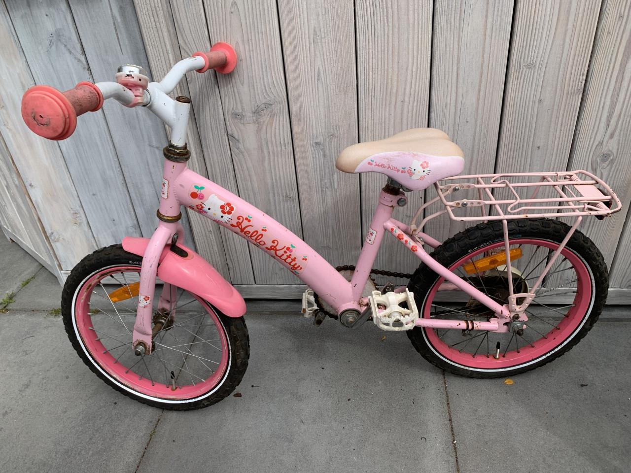 Hello kitty fiets 16 inch