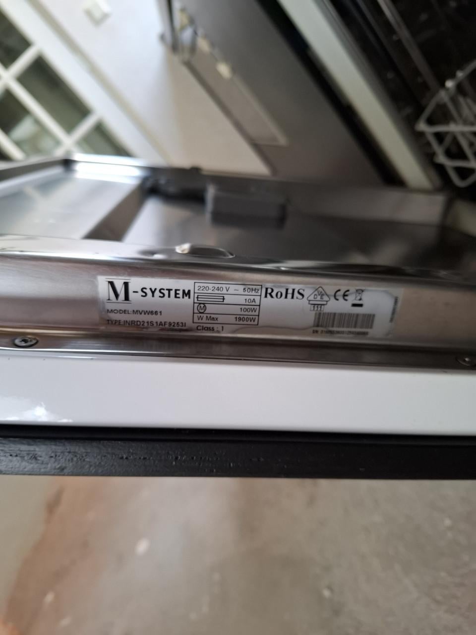 Inbouw vaatwasmachine