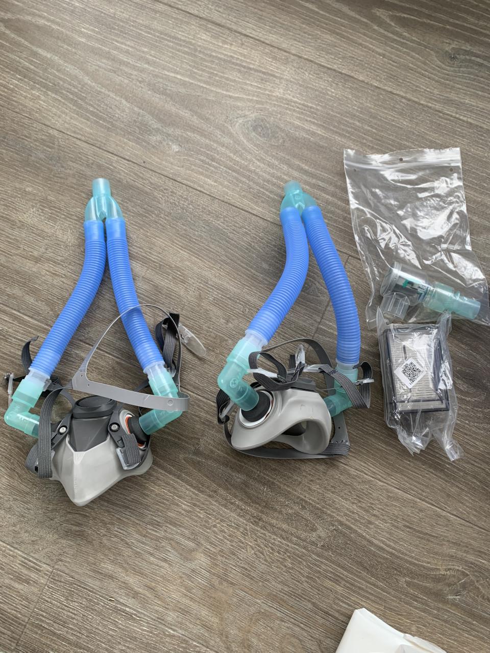 EWOT Zuurstof set (apparaat, zuurstofzak en ophangrek)