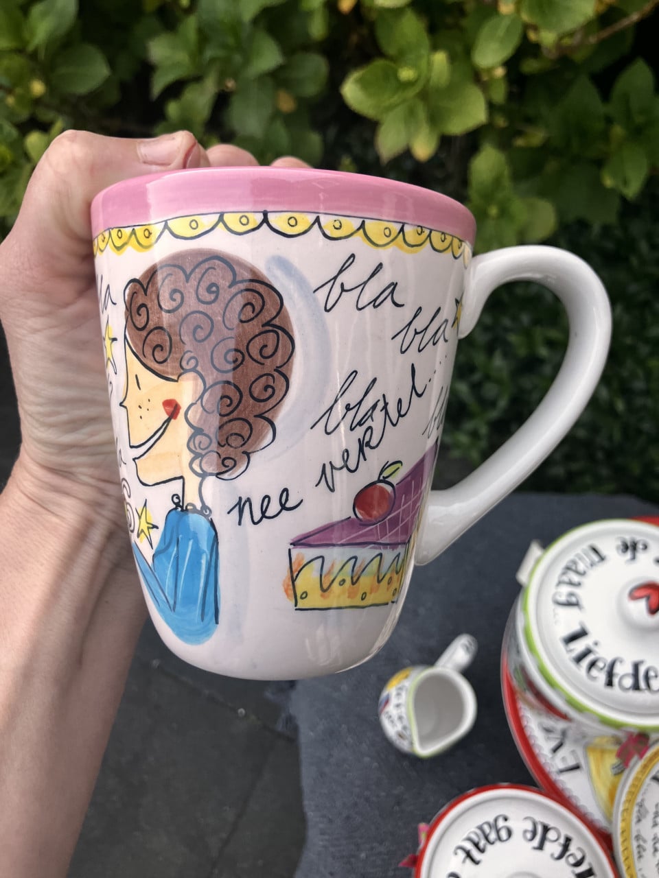 Blond Amsterdam meerdere servies stukken