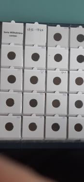 Serie centen wilhelmina