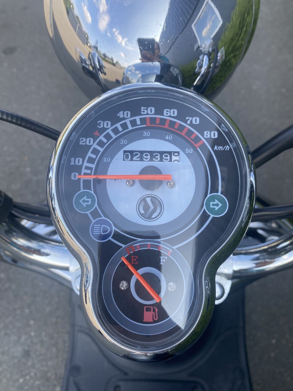 Mooie SYM allo scooter met nog geen 3000 km!