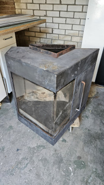 Hout kachel