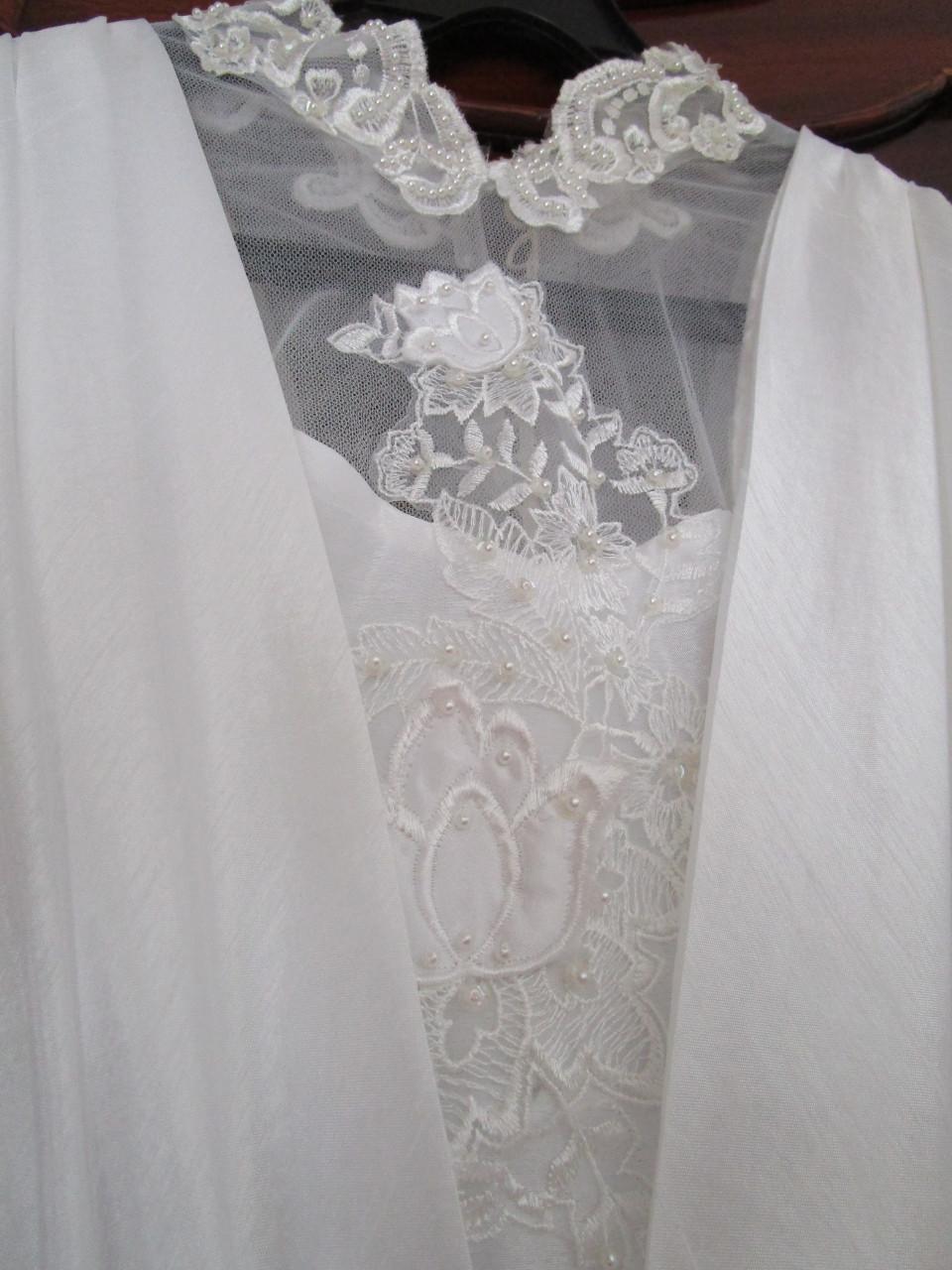 Nagenoeg nieuwe bruidsjurk