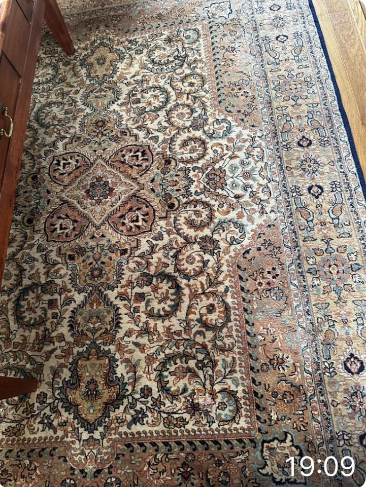 Gebruikt Perzisch tapijt met echtheidscertificaat