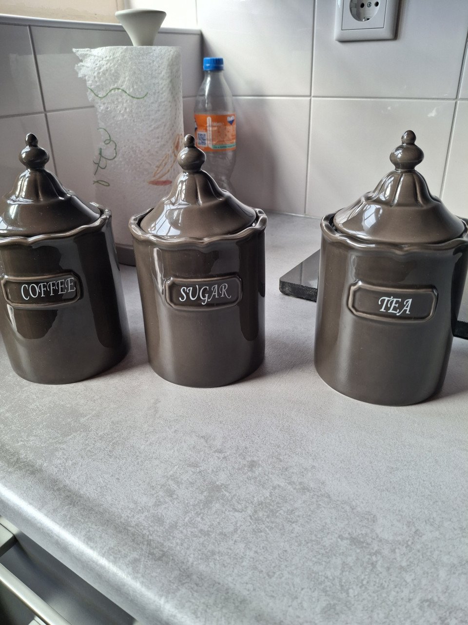 Koffie thee suiker Riverdale potjes