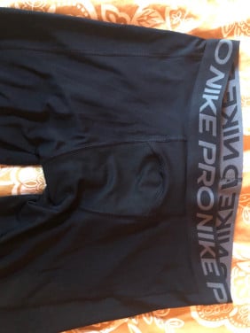 Nike PRO thermobroek, S, zwart